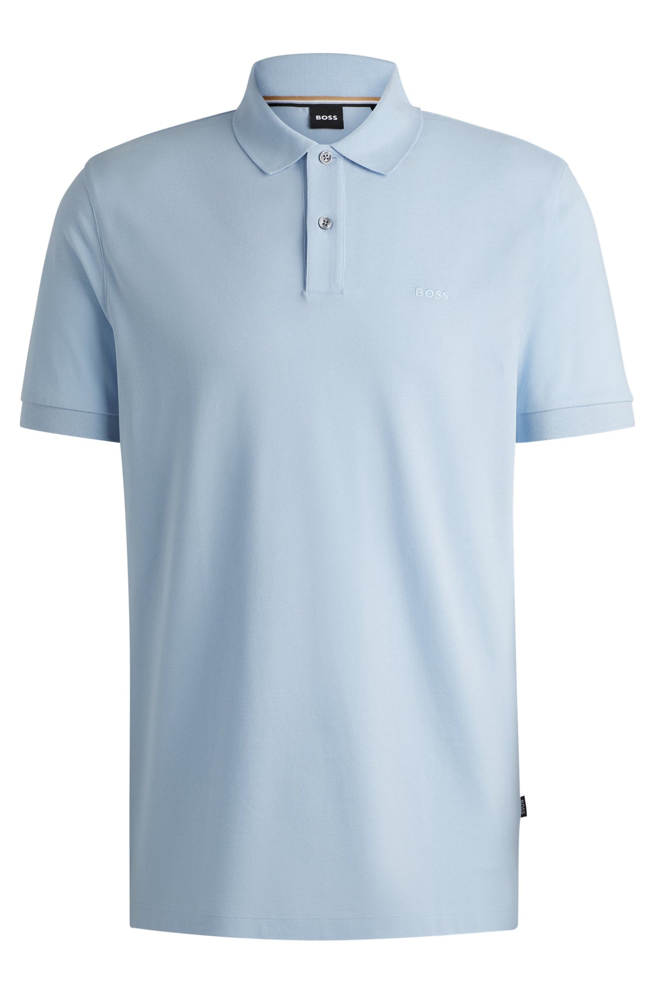 Polo pour homme par HUGO BOSS | 50468362 Bleu Pastel | Boutique Vvög, vêtements mode pour homme et femme