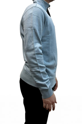 Chandail avec collet pour homme par HUGO BOSS | 50468926 Bleu pastel | Boutique Vvög, vêtements mode pour homme et femme