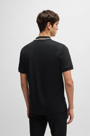 Polo pour homme par HUGO BOSS | 50469360 Noir | Boutique Vvög, vêtements mode pour homme et femme