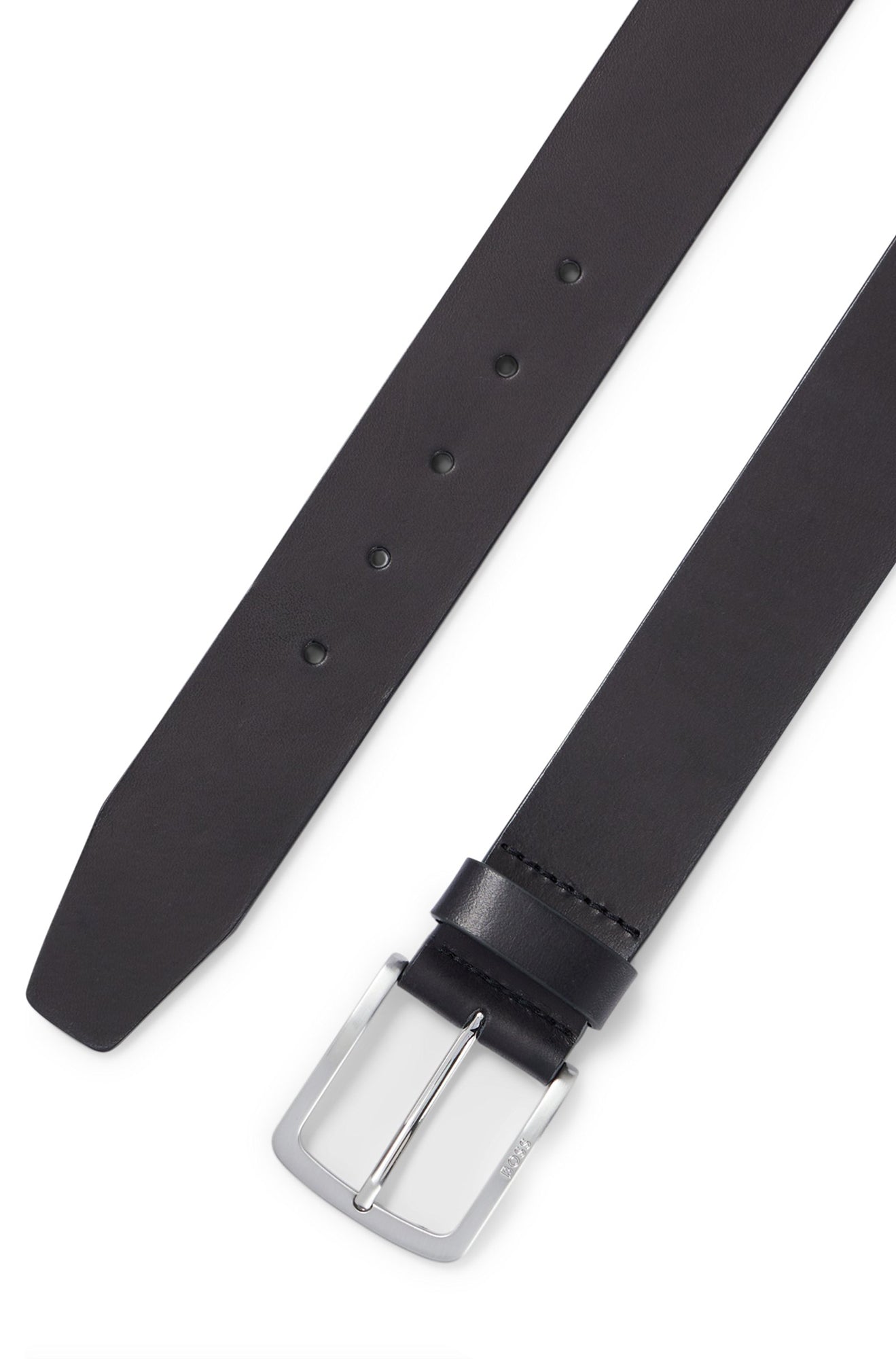 Ceinture pour homme par HUGO BOSS | 50471321 Noir | Boutique Vvög, vêtements mode pour homme et femme