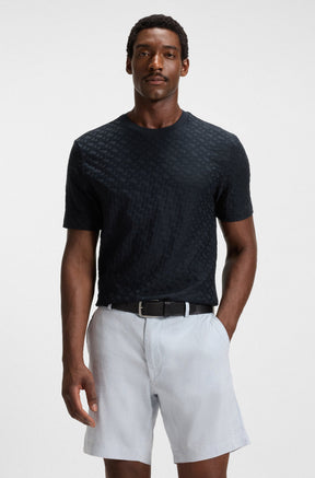 Ceinture pour homme par HUGO BOSS | 50471321 Noir | Boutique Vvög, vêtements mode pour homme et femme