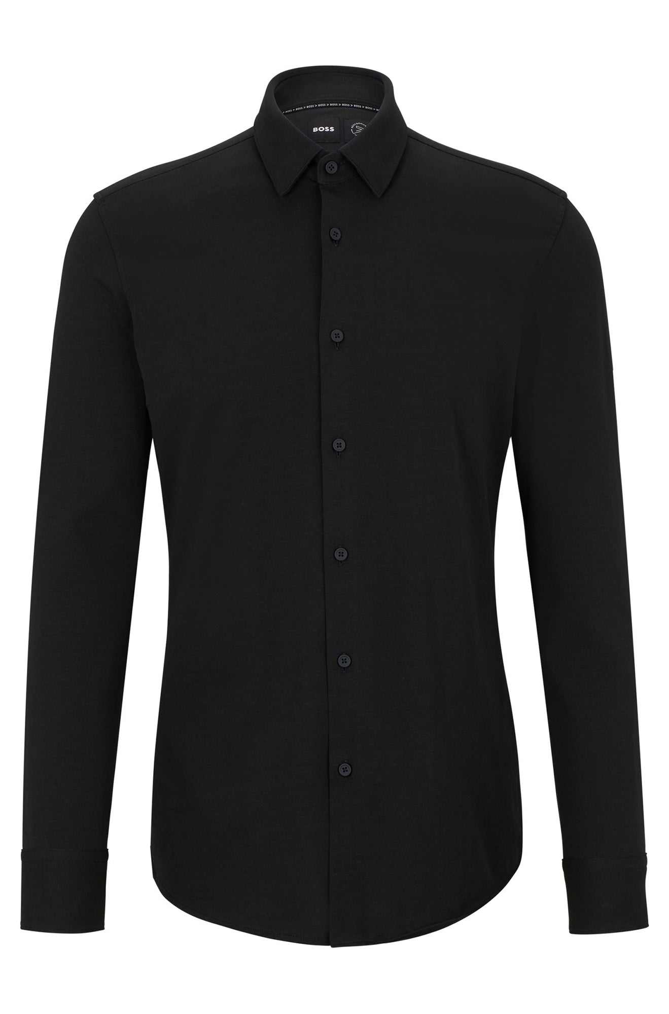 Chemise manches longues habillée pour homme par HUGO BOSS collection Business | 50474283 Noir/001-BLACK | Boutique Vvög, vêtements mode pour homme et femme