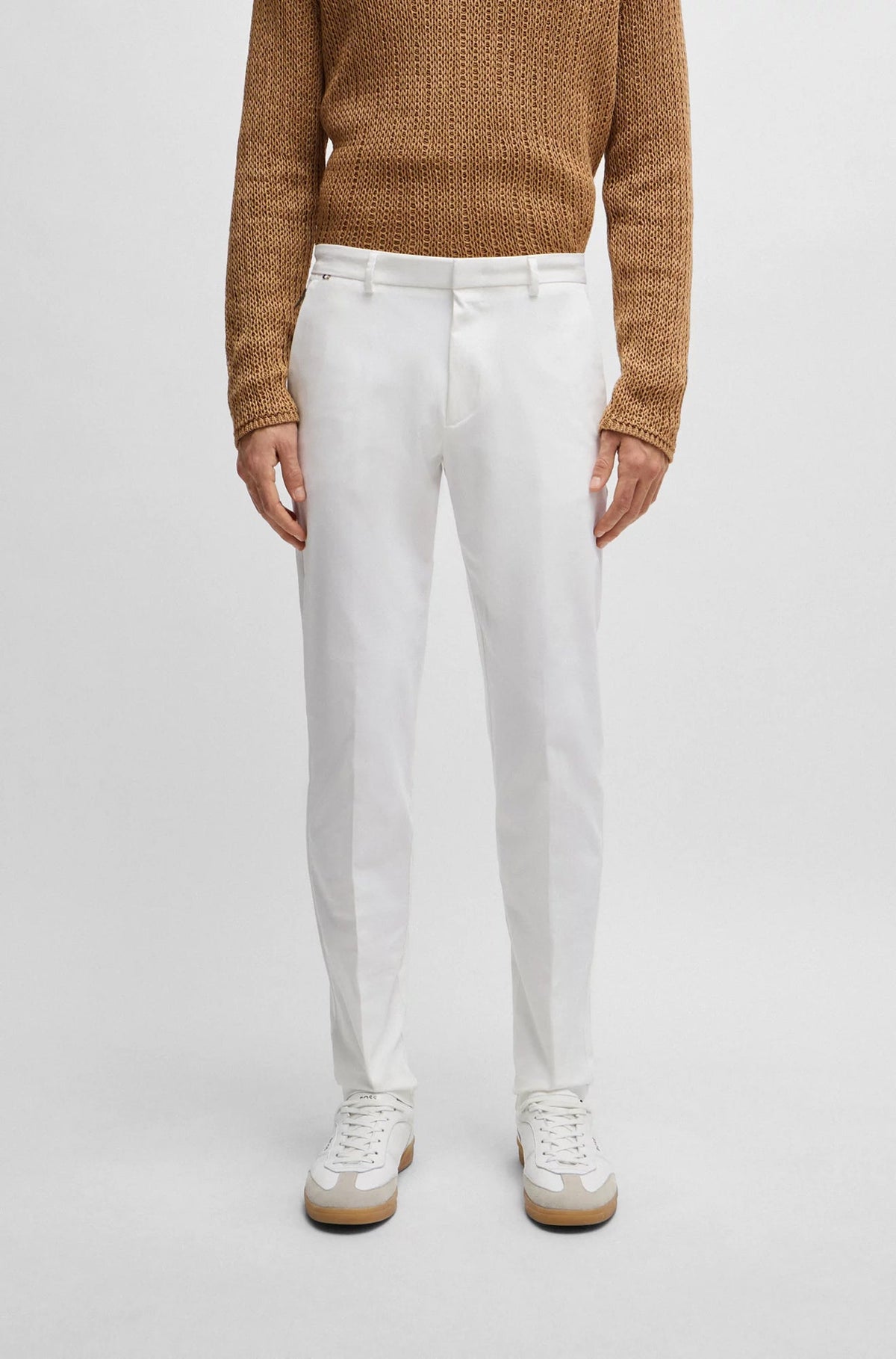 Pantalon pour homme par HUGO BOSS | 50487754 Blanc | Boutique Vvög, vêtements mode pour homme et femme