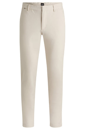 Pantalon pour homme par HUGO BOSS | 50487754 Blanc Ouvert | Boutique Vvög, vêtements mode pour homme et femme