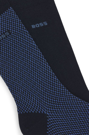 Bas pour homme par HUGO BOSS | 50487872 Bleu Foncé | Boutique Vvög, vêtements mode pour homme et femme