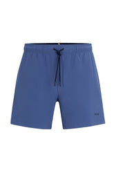 Maillot de bain short pour homme par HUGO BOSS collection Détente | 50491601 Bleu moyen/423-MEDIUM BLUE | Boutique Vvög, vêtements mode pour homme et femme