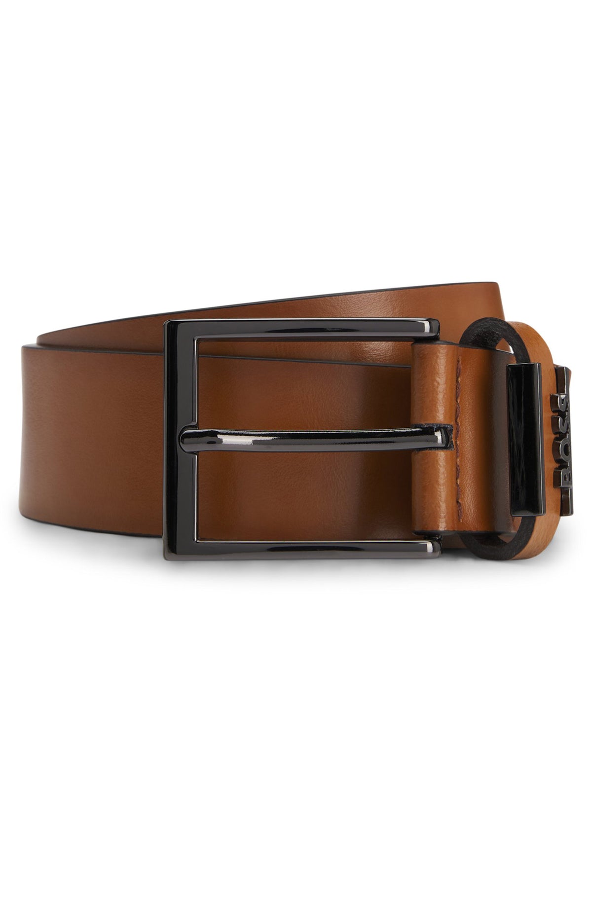 Ceinture pour homme par HUGO BOSS | 50491852 Brun Moyen | Boutique Vvög, vêtements mode pour homme et femme