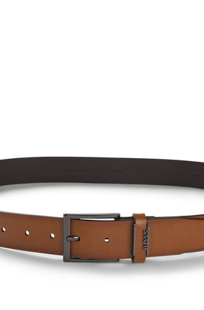 Ceinture pour homme par HUGO BOSS | 50491852 Brun Moyen | Boutique Vvög, vêtements mode pour homme et femme