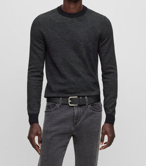 Ceinture pour homme par HUGO BOSS | 50491903 Noir | Boutique Vvög, vêtements mode pour homme et femme