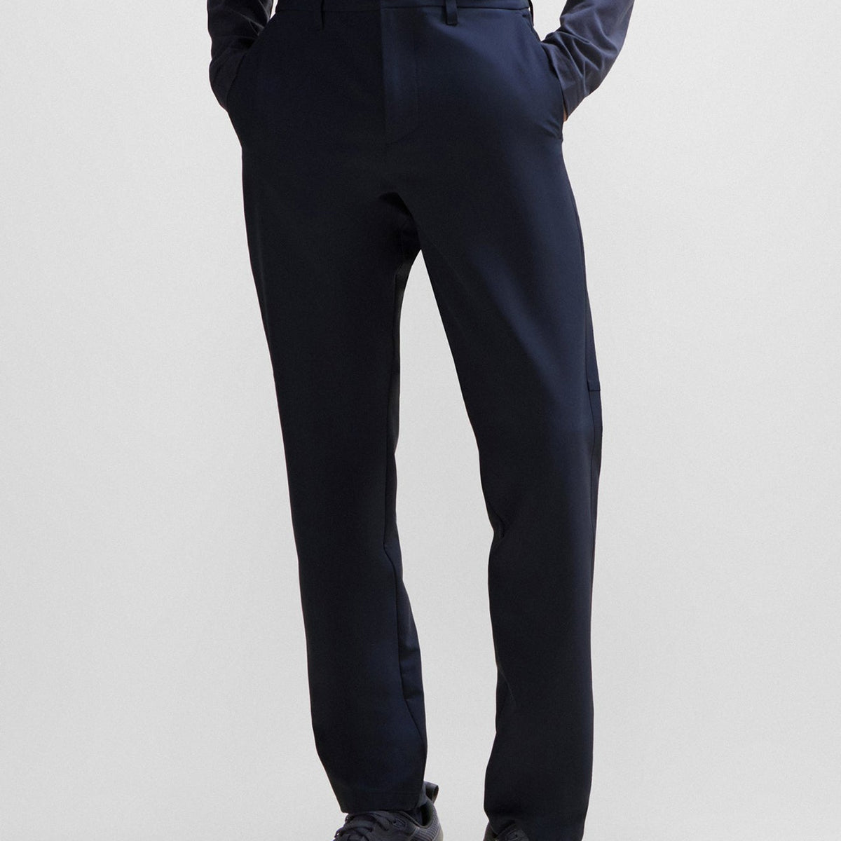Pantalon Costume Homme Hugo Boss Astian/Hets – 100% Laine – Bleu Marine Taille US 32/IT 48