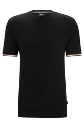 T-Shirt pour homme par HUGO BOSS collection Green | 50501097 Noir/001-BLACK | Boutique Vvög, vêtements mode pour homme et femme