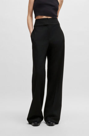 Pantalon pour femme par HUGO BOSS | 50509253 Noir | Boutique Vvög, vêtements mode pour homme et femme