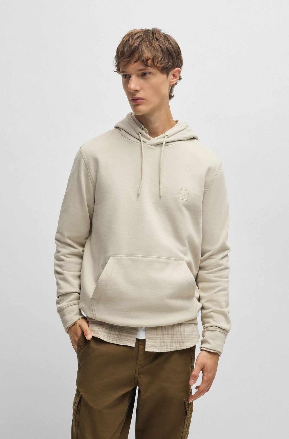 Coton ouaté pour homme par HUGO BOSS | 50509314 Beige Clair | Boutique Vvög, vêtements mode pour homme et femme