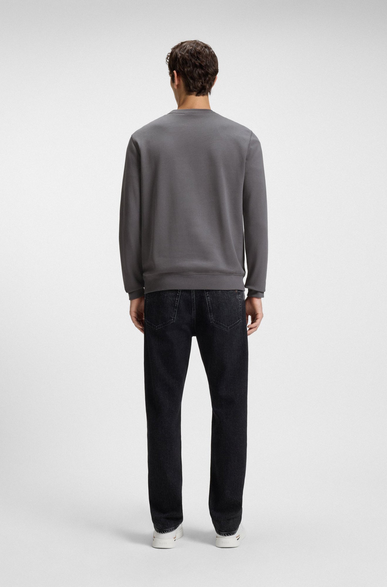 Chandail sport pour homme par HUGO BOSS | 50509323 Gris | Boutique Vvög, vêtements mode pour homme et femme