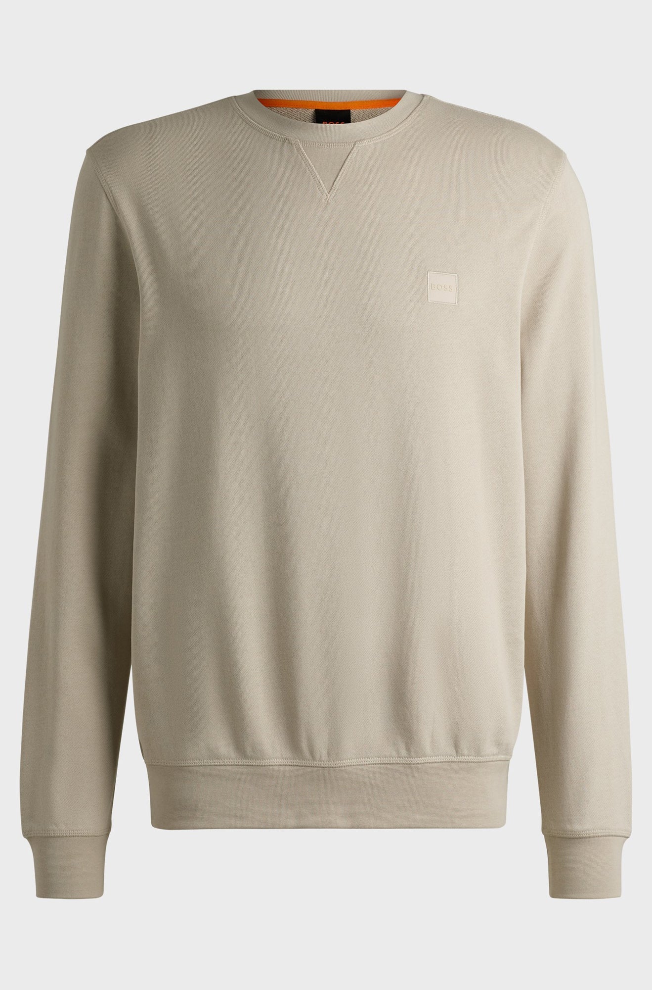 Chandail manches longues pour homme par HUGO BOSS | 50509323 Beige Clair | Boutique Vvög, vêtements mode pour homme et femme