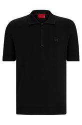 Polo pour homme par HUGO BOSS | 50510385 Noir/001-BLACK | Boutique Vvög, vêtements mode pour homme et femme