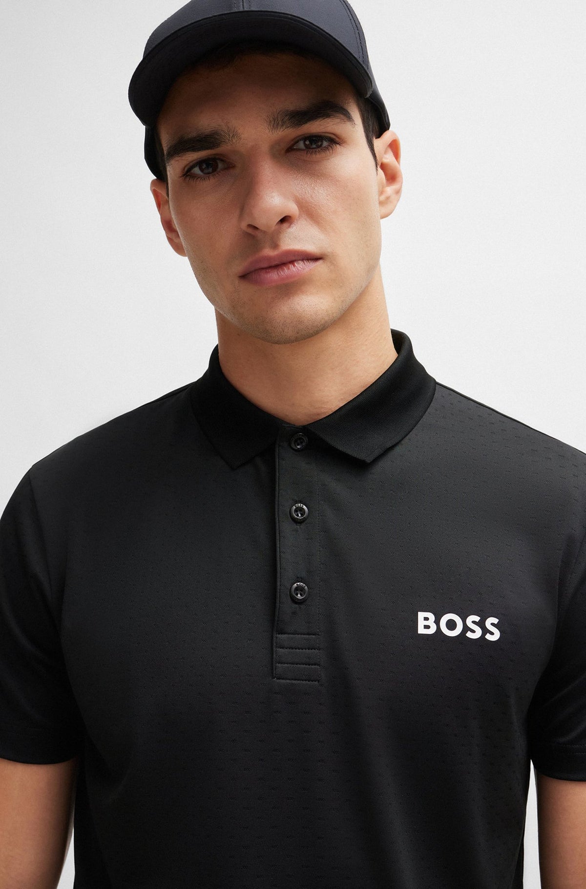 Polo sport pour homme par HUGO BOSS collection Green | 50513007 Noir/001-BLACK | Boutique Vvög, vêtements mode pour homme et femme