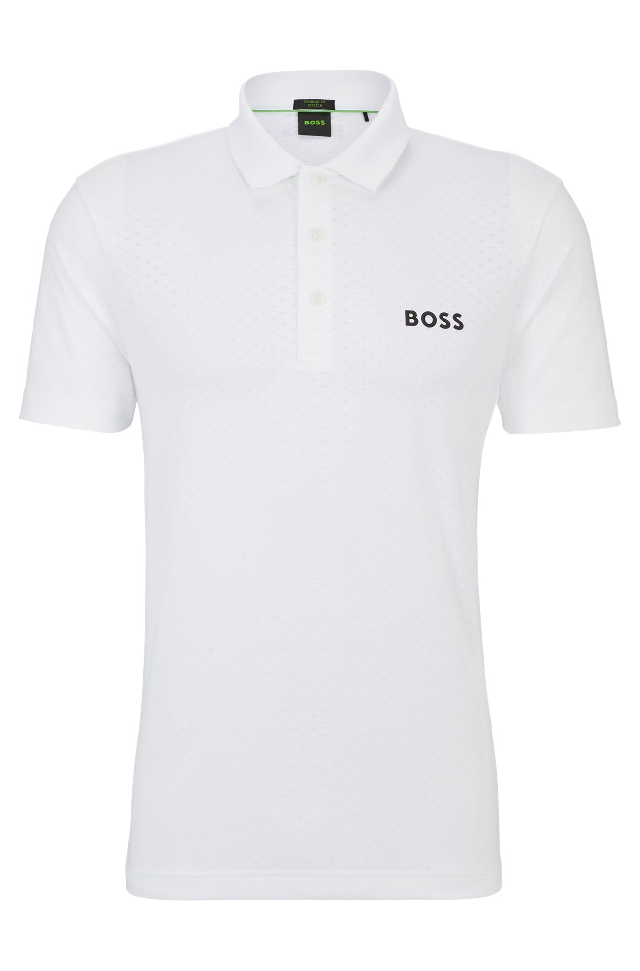 Polo sport pour homme par HUGO BOSS collection Green | 50513007 Blanc/100-WHITE | Boutique Vvög, vêtements mode pour homme et femme