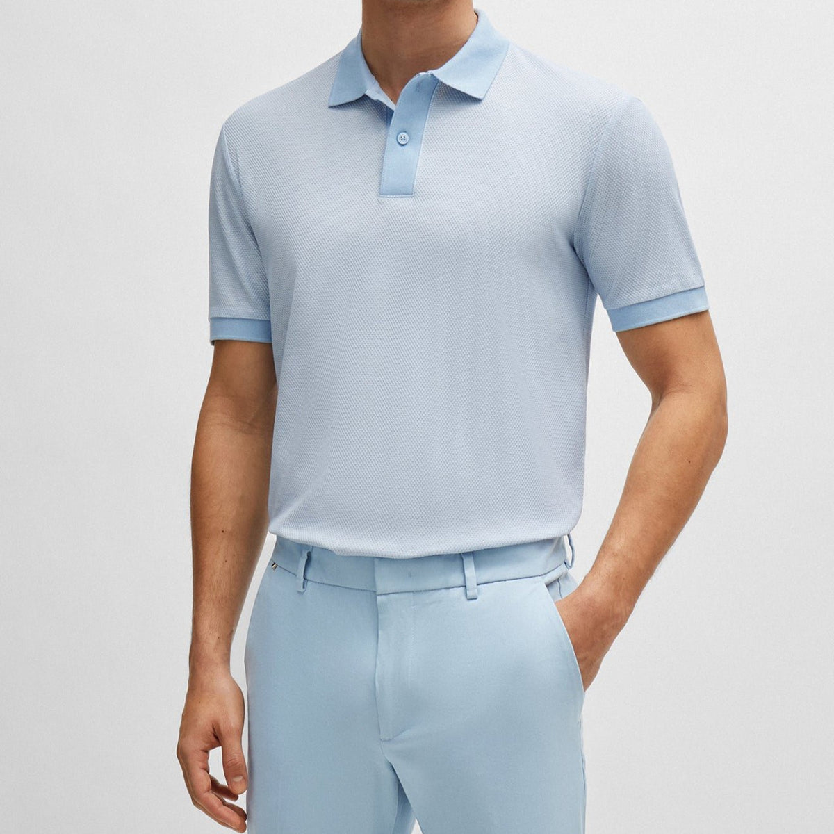 トップス muguet school ribbon polo shirt BLUE 50513580_450_1_d38b766b-77de-