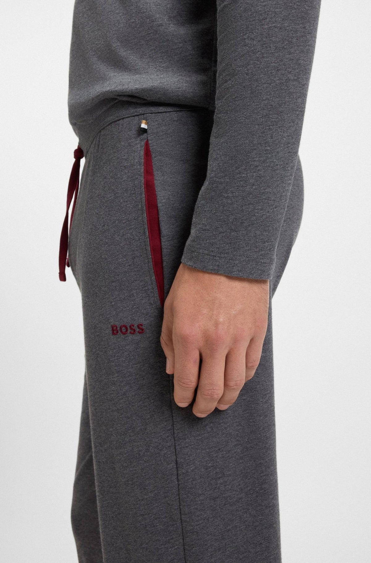Pantalon de jogging pour homme par HUGO BOSS | 50515305 Charbon | Boutique Vvög, vêtements mode pour homme et femme
