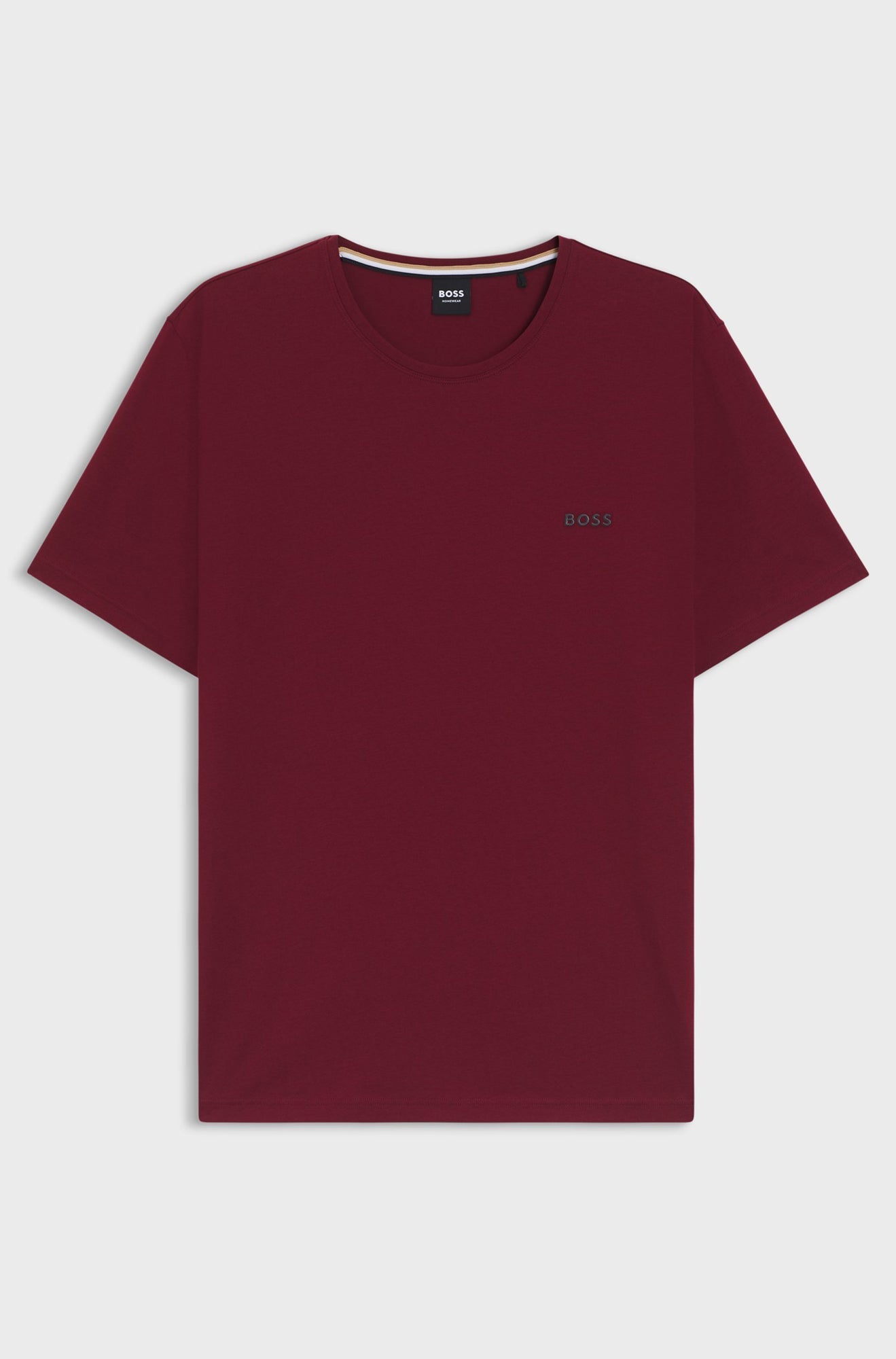 T-Shirt pour homme par HUGO BOSS | 50515312 Rouge Foncé | Boutique Vvög, vêtements mode pour homme et femme
