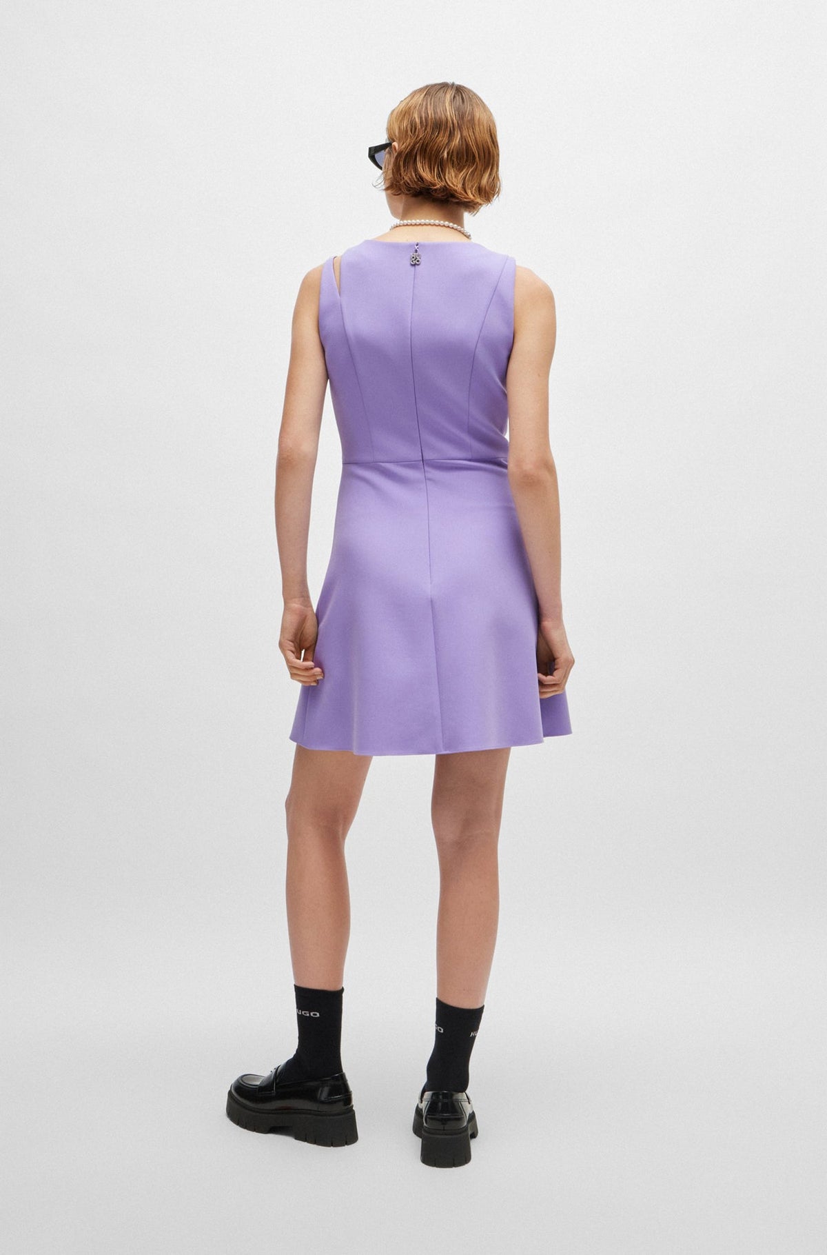 Robe pour femme par HUGO BOSS | 50516756 Mauve | Boutique Vvög, vêtements mode pour homme et femme