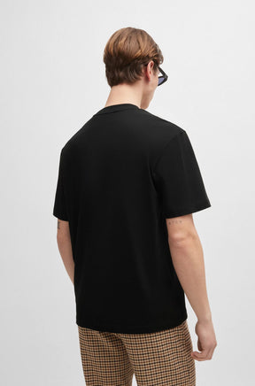 T-Shirt pour homme par HUGO BOSS | 50517841 Noir | Boutique Vvög, vêtements mode pour homme et femme