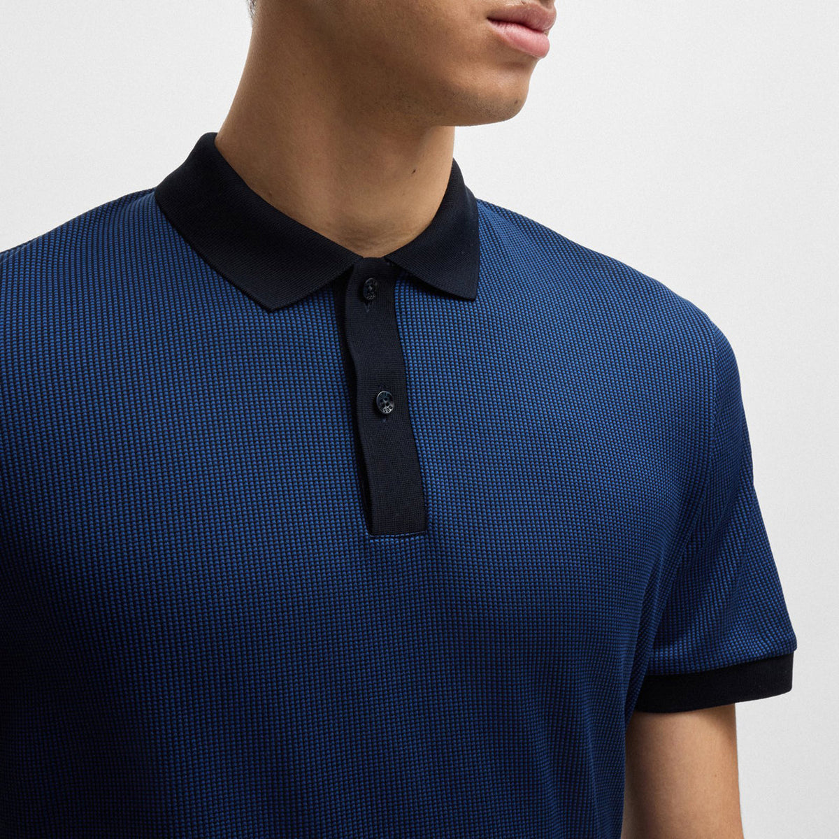 Polo pour homme par HUGO BOSS | 50518563 Bleu Foncé | Boutique Vvög, vêtements mode pour homme et femme