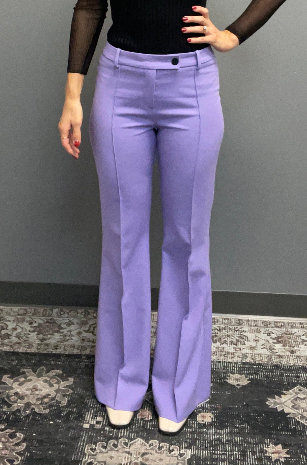 Pantalon pour femme par HUGO BOSS | 50519137 Mauve | Boutique Vvög, vêtements mode pour homme et femme