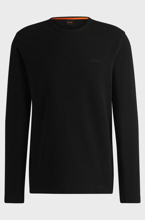 Chandail manches longues pour homme par HUGO BOSS | 50520725 Noir | Boutique Vvög, vêtements mode pour homme et femme