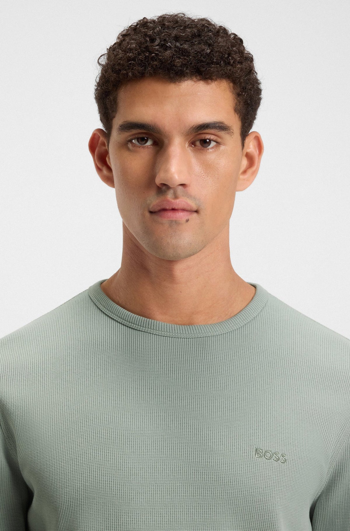 Chandail sport pour homme par HUGO BOSS | 50520725 Vert | Boutique Vvög, vêtements mode pour homme et femme