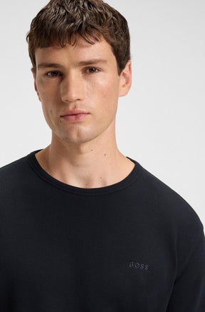 Chandail sport pour homme par HUGO BOSS | 50520725 Bleu Foncé | Boutique Vvög, vêtements mode pour homme et femme