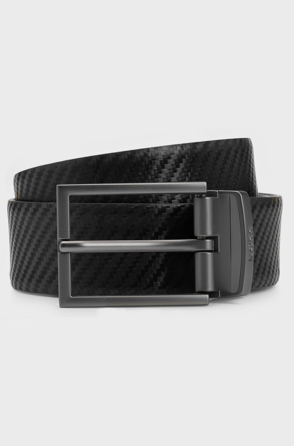 Ceinture pour homme par HUGO BOSS | 50522893 Noir | Boutique Vvög, vêtements mode pour homme et femme