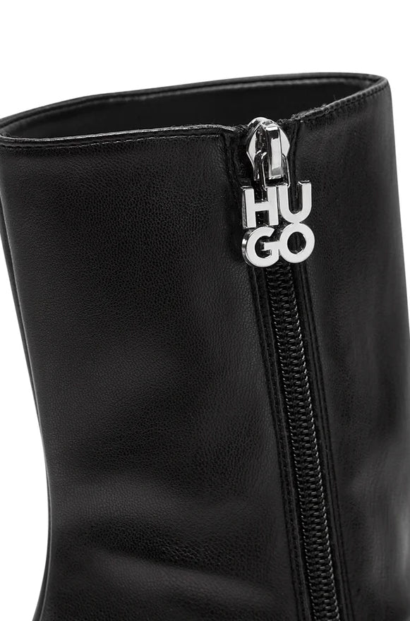 Bottines à talon pour femme par HUGO BOSS | 50523182 Noir | Boutique Vvög, vêtements mode pour homme et femme