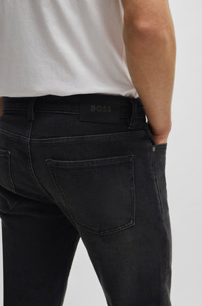 Jeans pour homme par HUGO BOSS | 50524034 Charcoal | Boutique Vvög, vêtements mode pour homme et femme