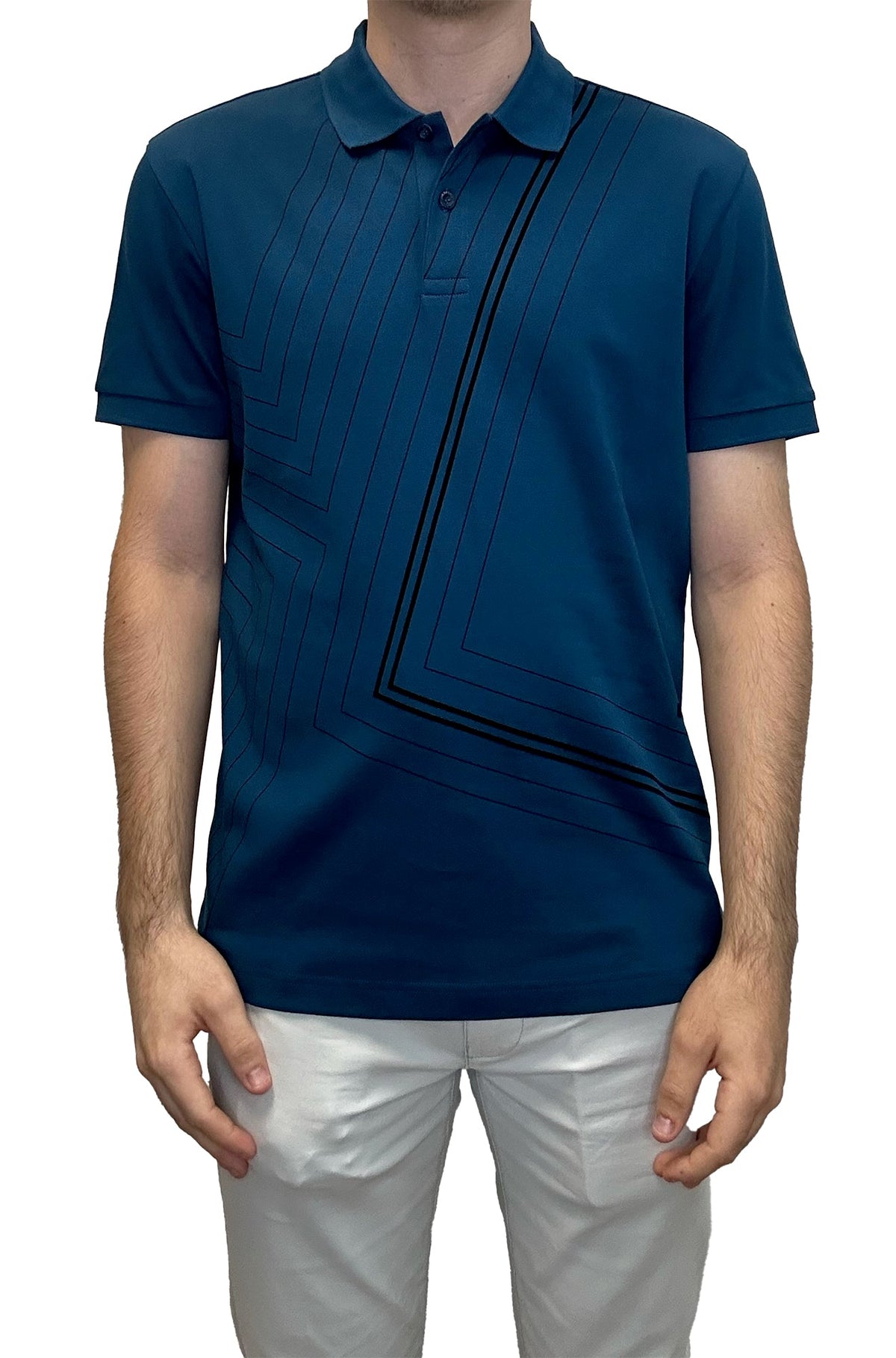 Polo pour homme par HUGO BOSS | 50525174 Bleu Ouvert | Boutique Vvög, vêtements mode pour homme et femme