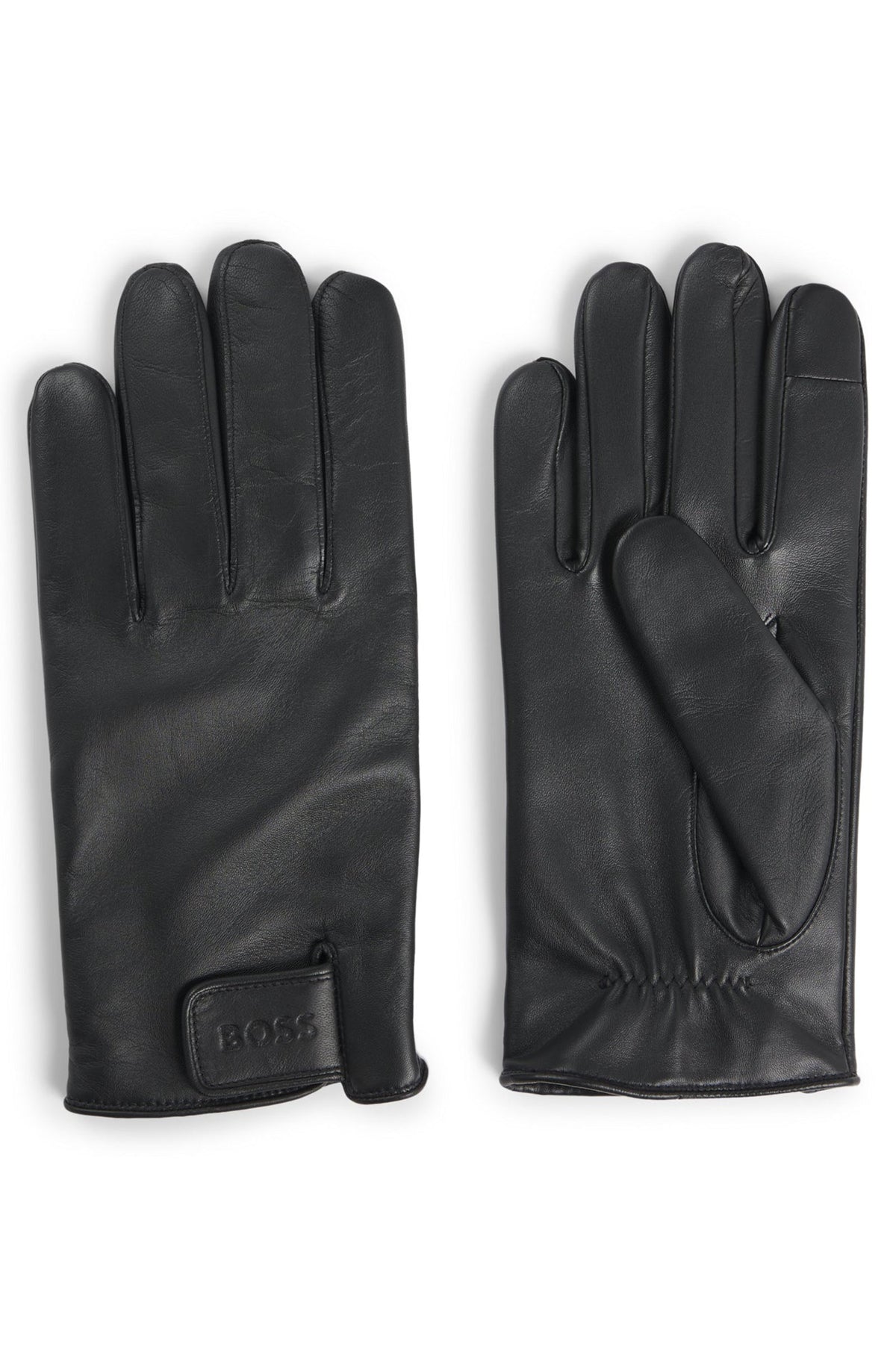 Gants pour homme par HUGO BOSS | 50528635 Noir | Boutique Vvög, vêtements mode pour homme et femme