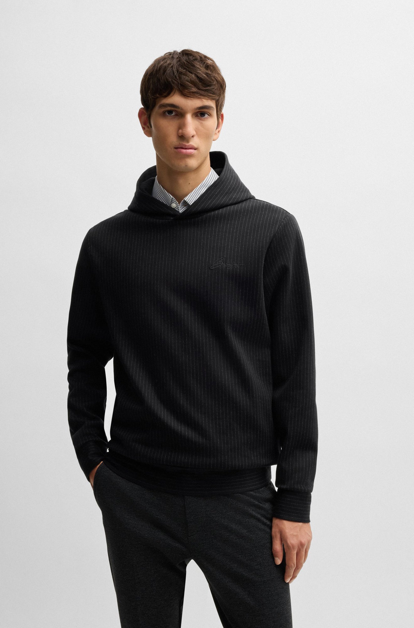 Coton ouaté pour homme par HUGO BOSS | 50531324 Noir | Boutique Vvög, vêtements mode pour homme et femme