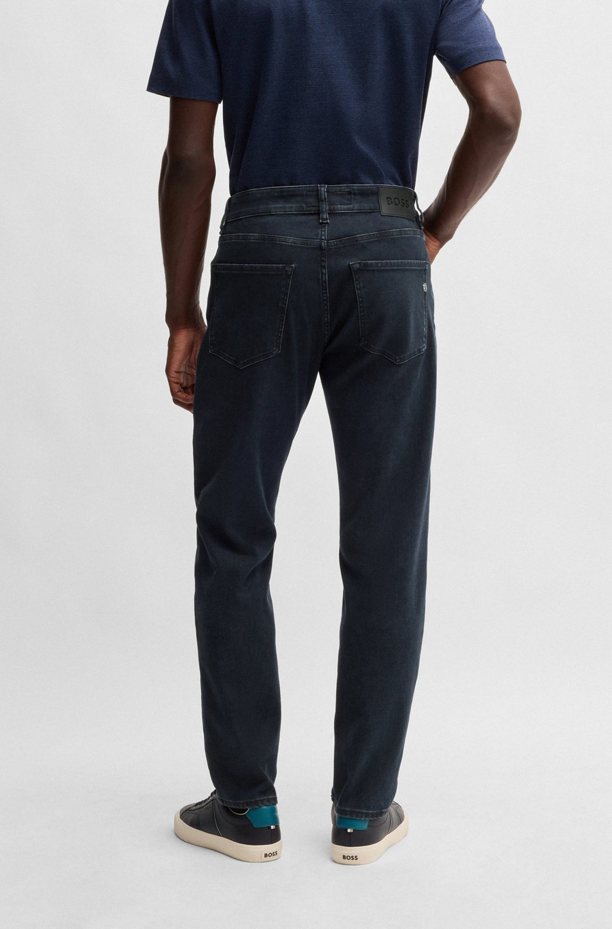 Jeans pour homme par HUGO BOSS | 50532623 Bleu Foncé | Boutique Vvög, vêtements mode pour homme et femme