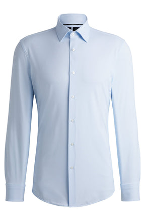 Chemise habillée pour homme par HUGO BOSS | 50533395 Bleu Pastel | Boutique Vvög, vêtements mode pour homme et femme