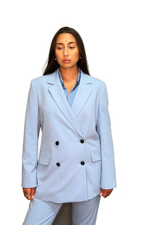 Veston pour femme par HUGO BOSS | 50533894 Bleu Pastel | Boutique Vvög, vêtements mode pour homme et femme