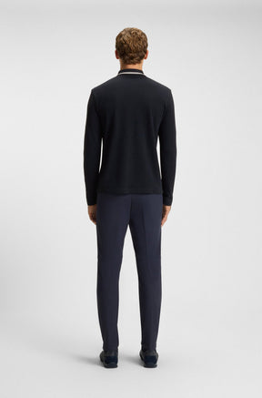 Polo manches longues pour homme par HUGO BOSS | 50536609 Marine | Boutique Vvög, vêtements mode pour homme et femme