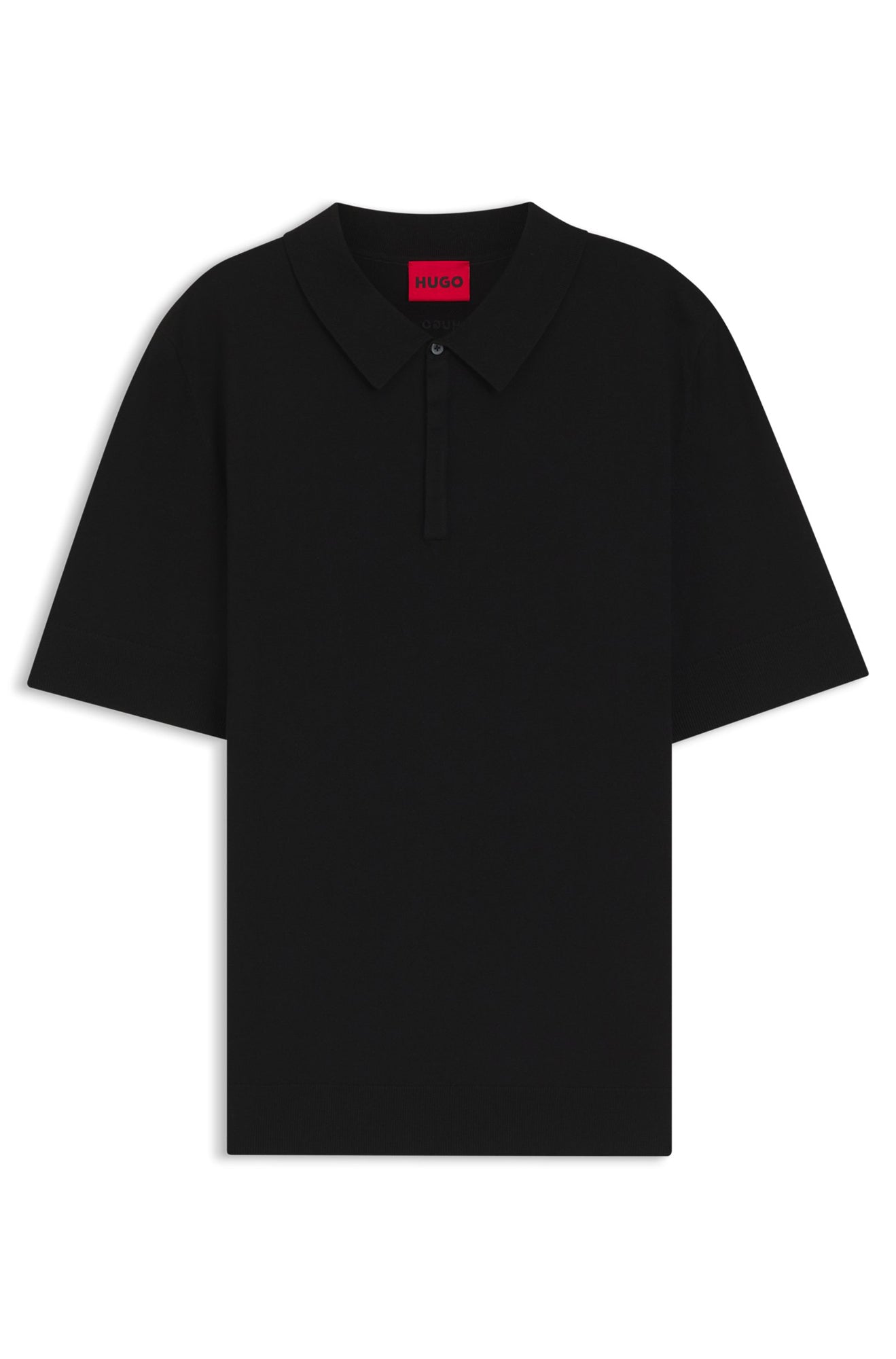 Polo pour homme par HUGO BOSS | 50536672 Noir | Boutique Vvög, vêtements mode pour homme et femme