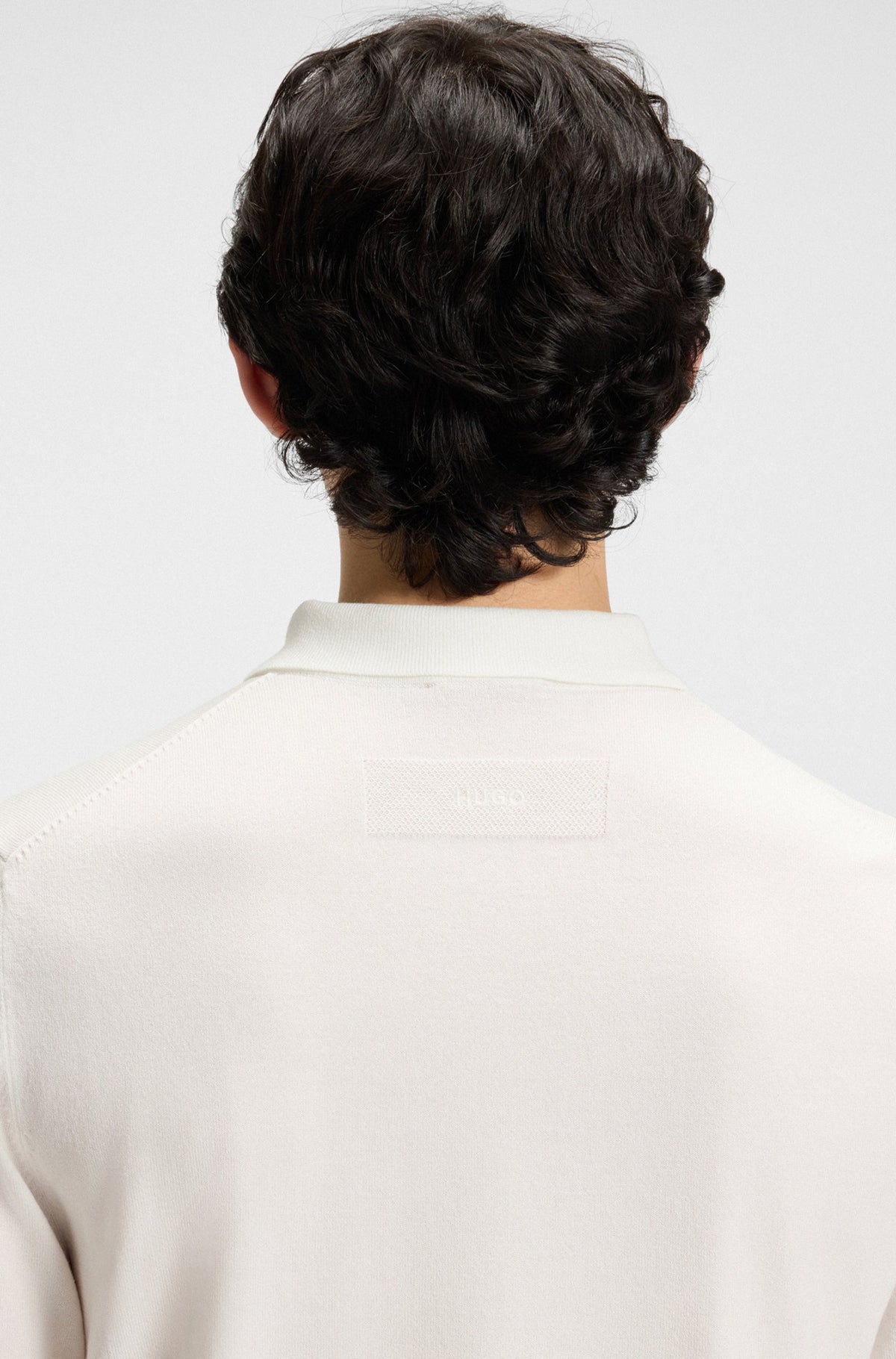Polo pour homme par HUGO BOSS | 50536672 Naturel | Boutique Vvög, vêtements mode pour homme et femme
