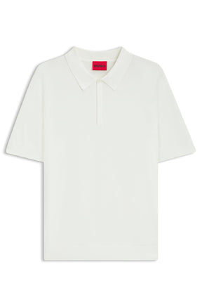 Polo pour homme par HUGO BOSS | 50536672 Naturel | Boutique Vvög, vêtements mode pour homme et femme