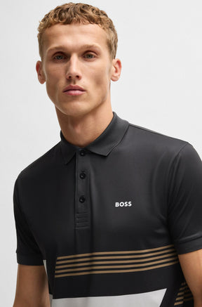 Polo pour homme par HUGO BOSS | 50536785 Noir | Boutique Vvög, vêtements mode pour homme et femme