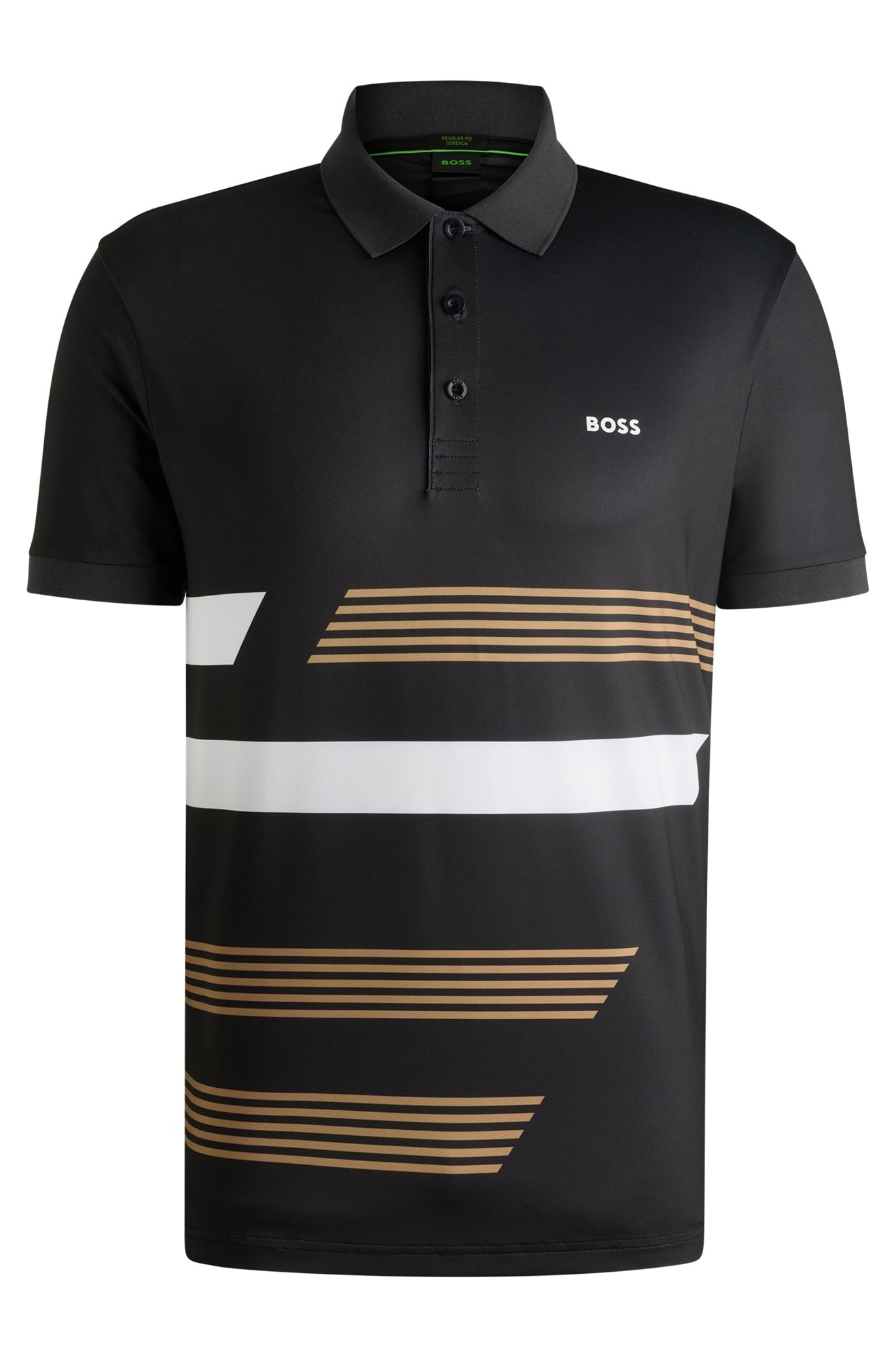 Polo pour homme par HUGO BOSS | 50536785 Noir | Boutique Vvög, vêtements mode pour homme et femme