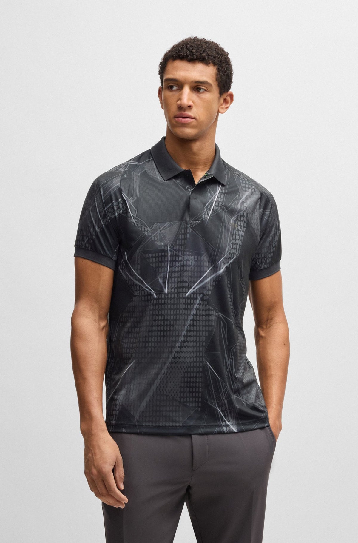 Polo sport pour homme par HUGO BOSS | 50537757 Noir | Boutique Vvög, vêtements mode pour homme et femme