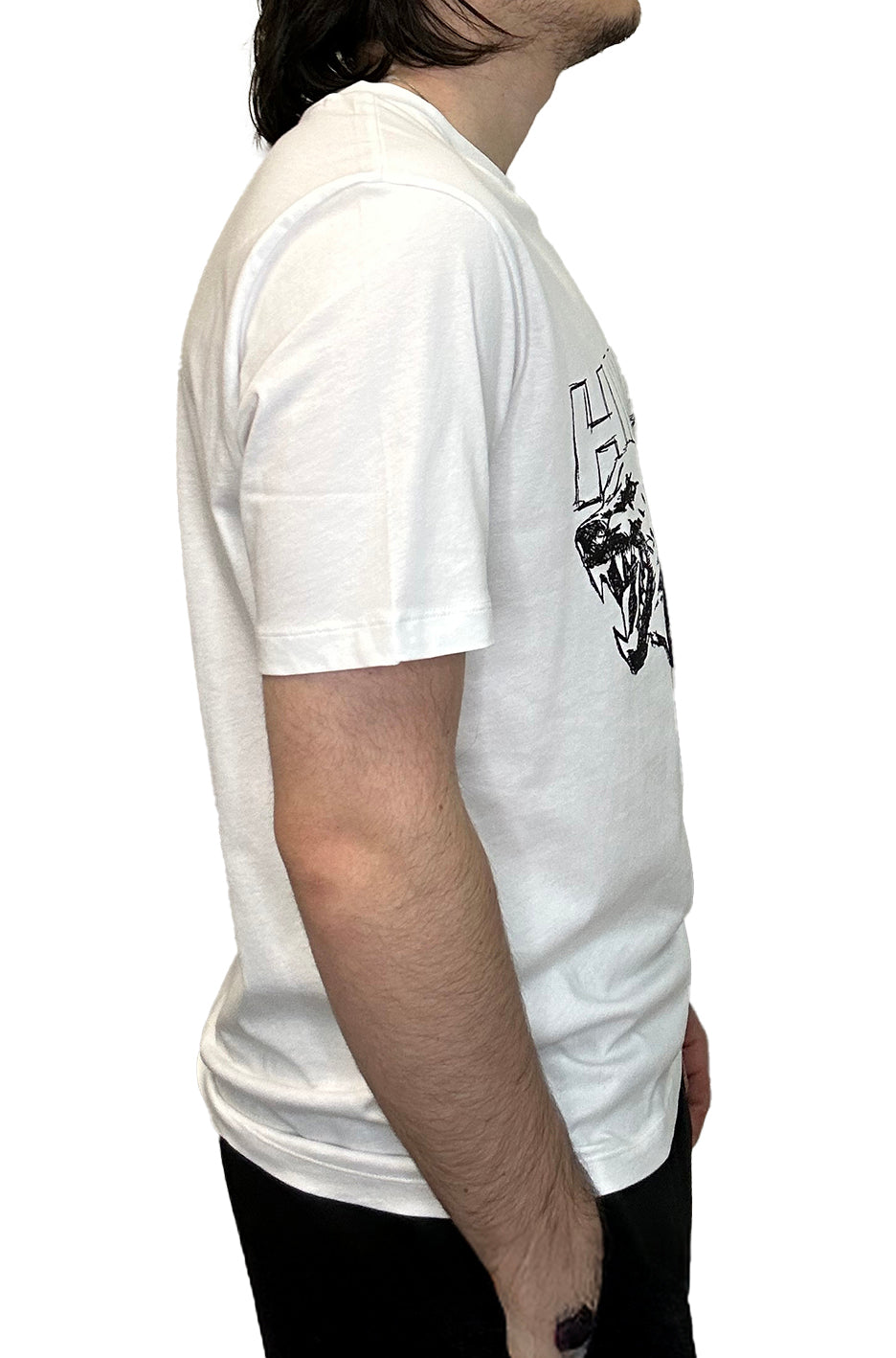 T-Shirt pour homme par HUGO BOSS | 50538257 Blanc | Boutique Vvög, vêtements mode pour homme et femme