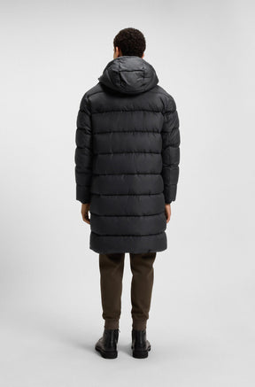 Manteau d'hiver pour homme par HUGO BOSS | 50540474 Noir | Boutique Vvög, vêtements mode pour homme et femme
